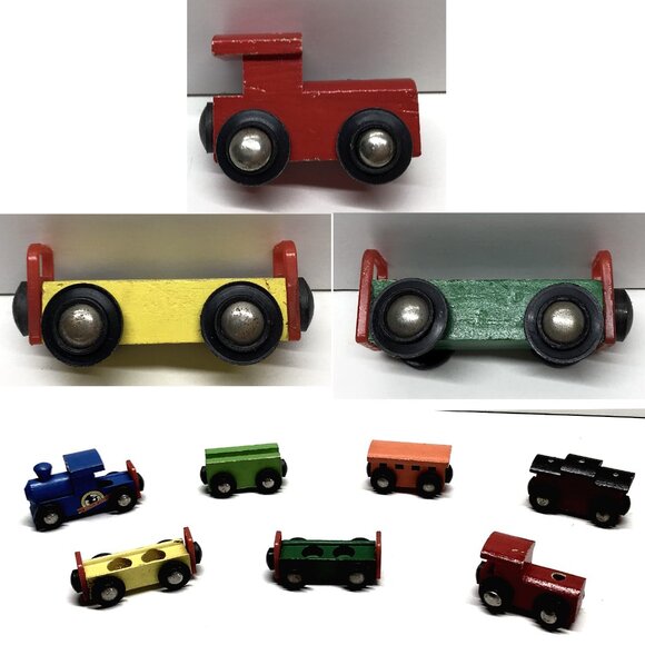 110 LOT of 1993 Whistlin' Dixie Thomas & Friends Wooden Track TRAINS Accessories - Picture 10 of 11